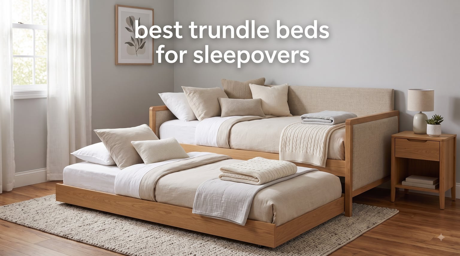 best trundle beds for sleepovers