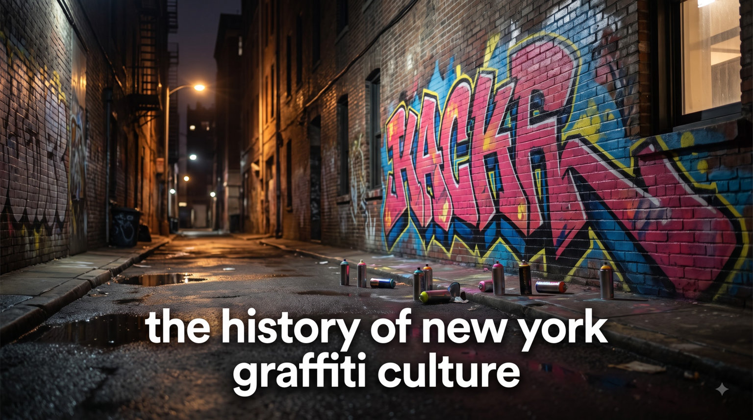 the history of new york graffiti culture