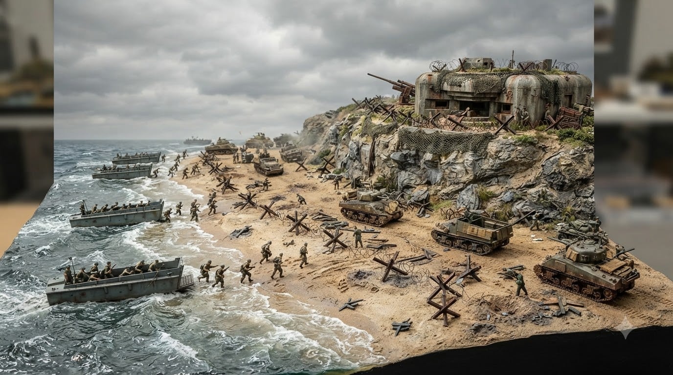best wwii d day invasion diorama kits