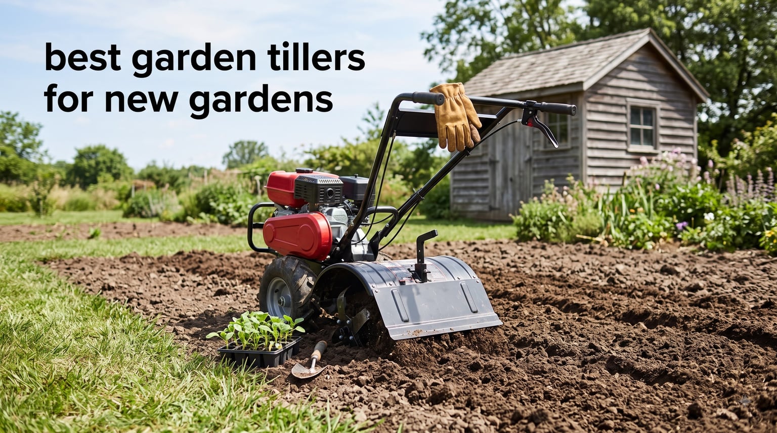 best garden tillers for new gardens