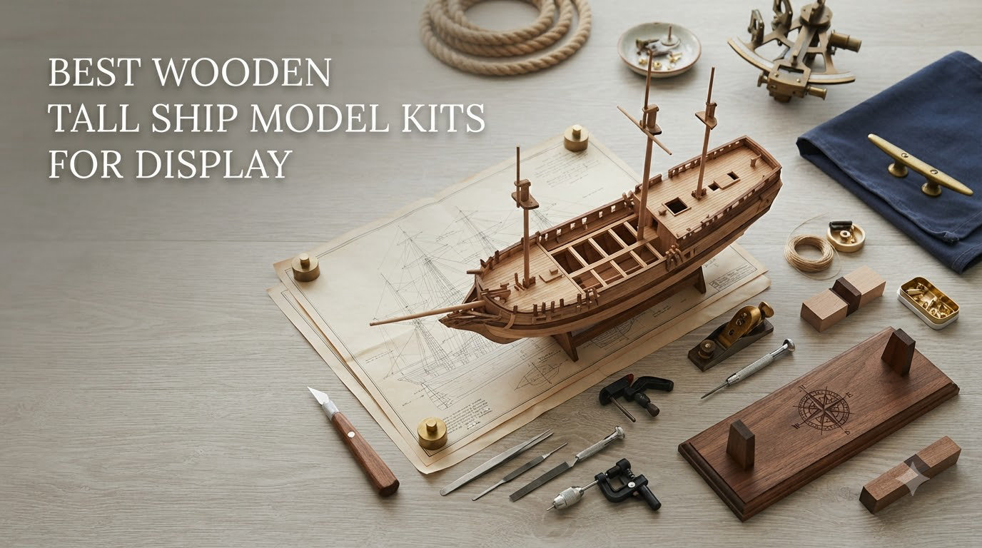 best wooden tall ship model kits for display