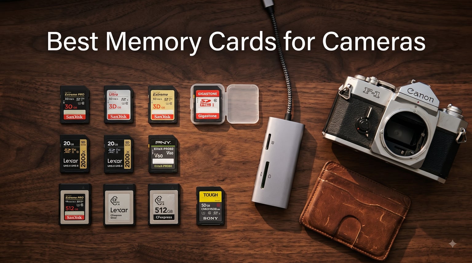 Best Memory Cards for Cameras