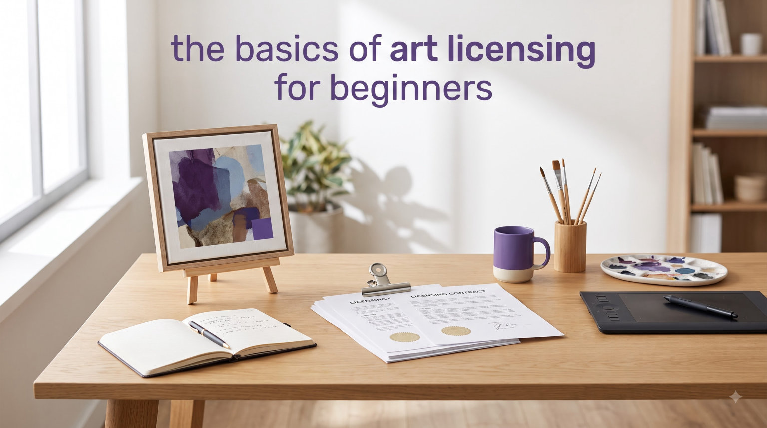 the basics of art licensing for beginners