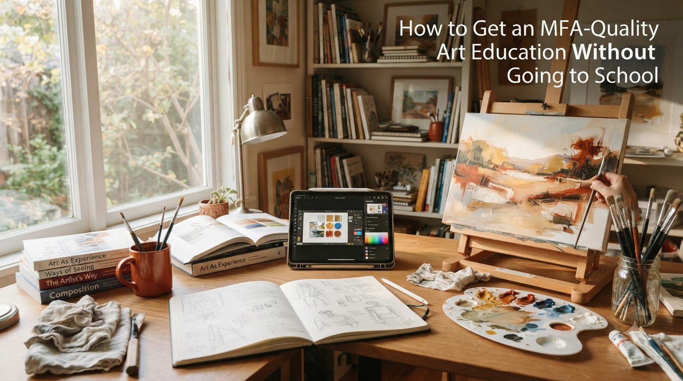 How to Get an MFA-Quality Art Education Without Going to School