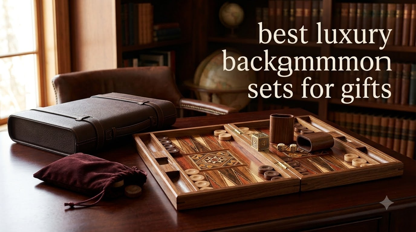 best luxury backgammon sets for gifts