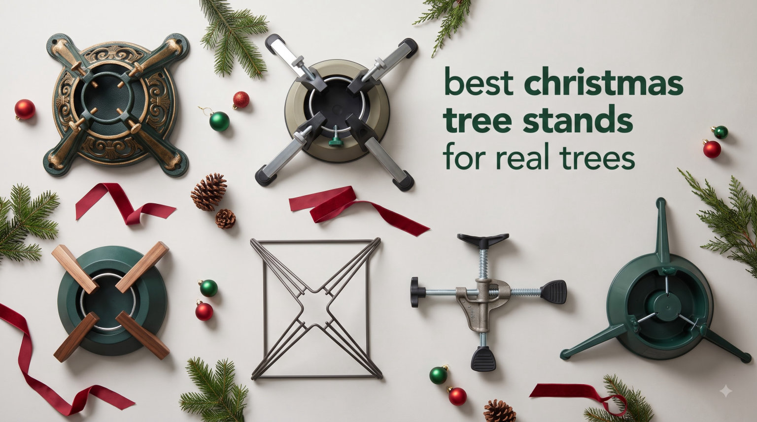 best christmas tree stands for real trees