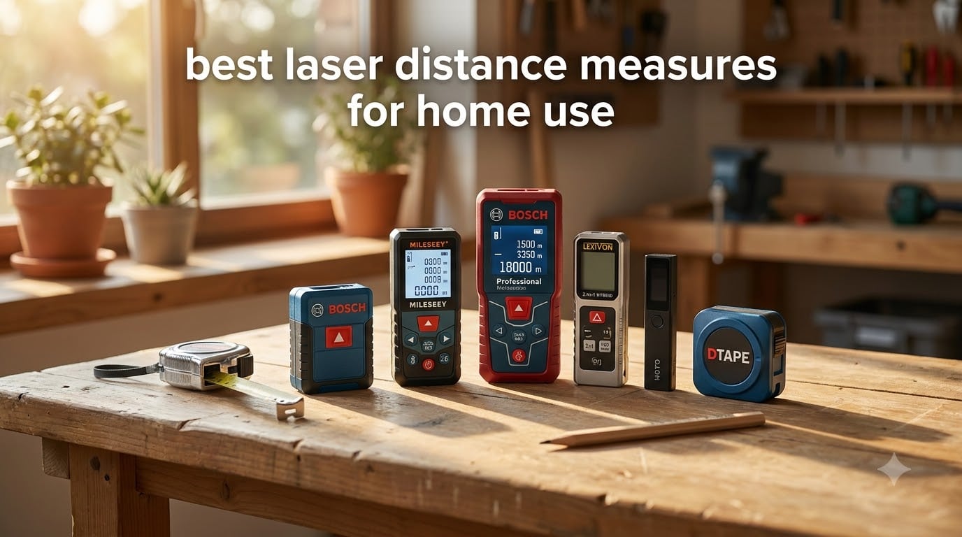 best laser distance measures for home use