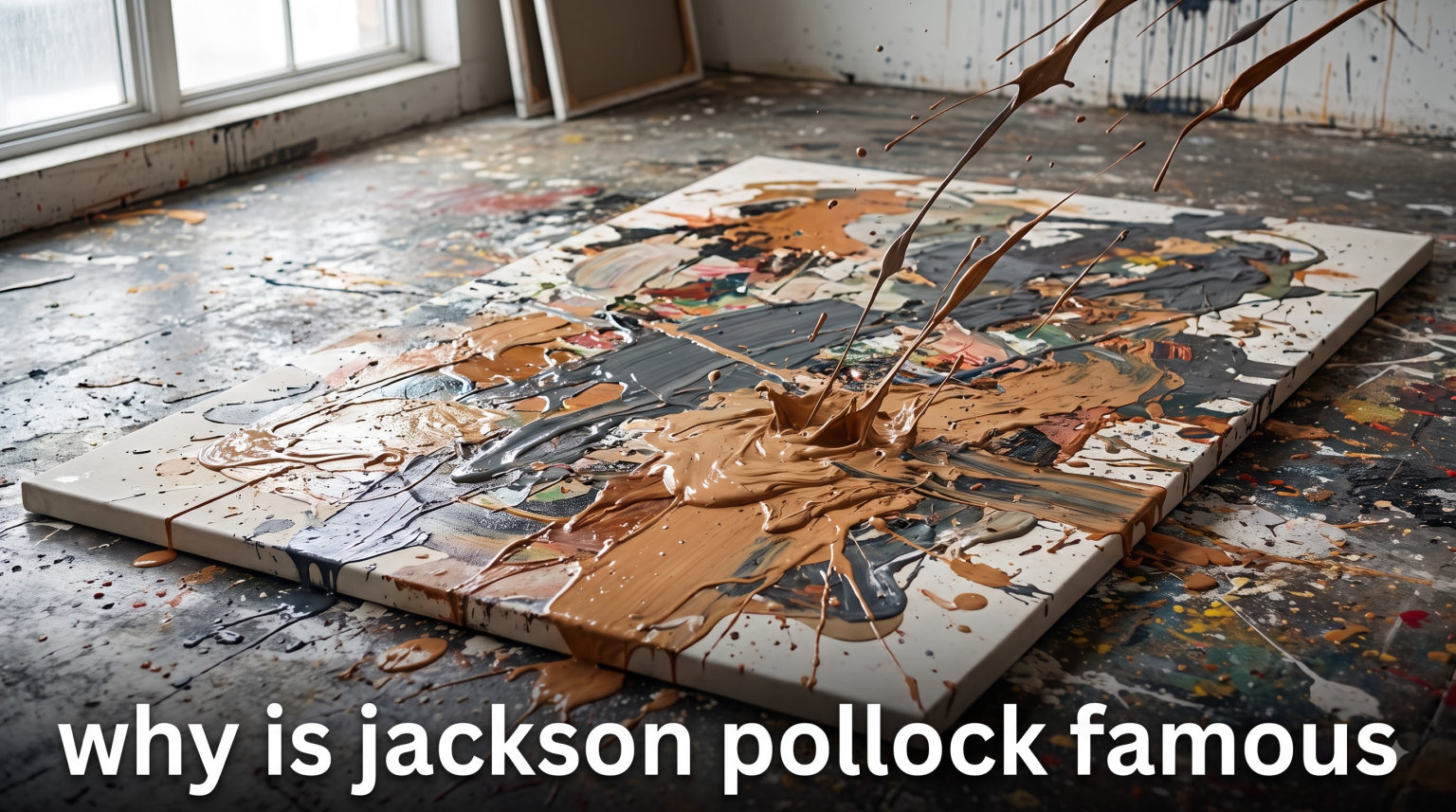 why is jackson pollock famous