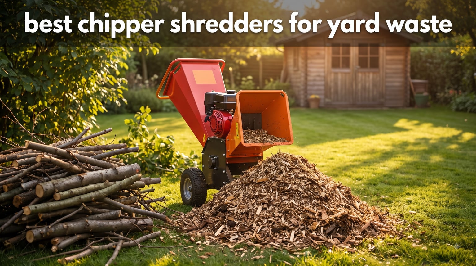 best chipper shredders for yard waste