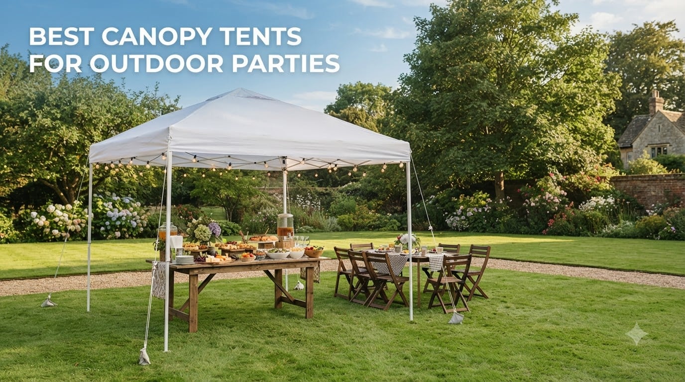 best canopy tents for outdoor parties