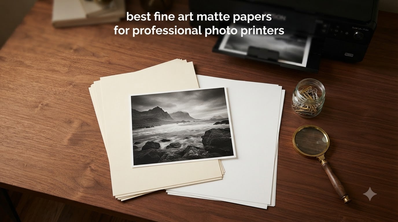 best fine art matte papers for professional photo printers