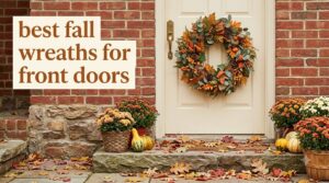 best fall wreaths for front doors