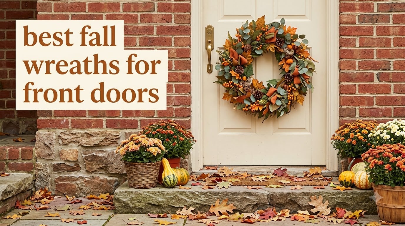 best fall wreaths for front doors