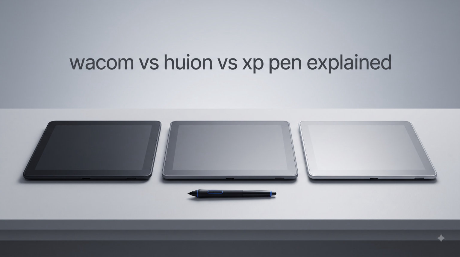 wacom vs huion vs xp pen explained