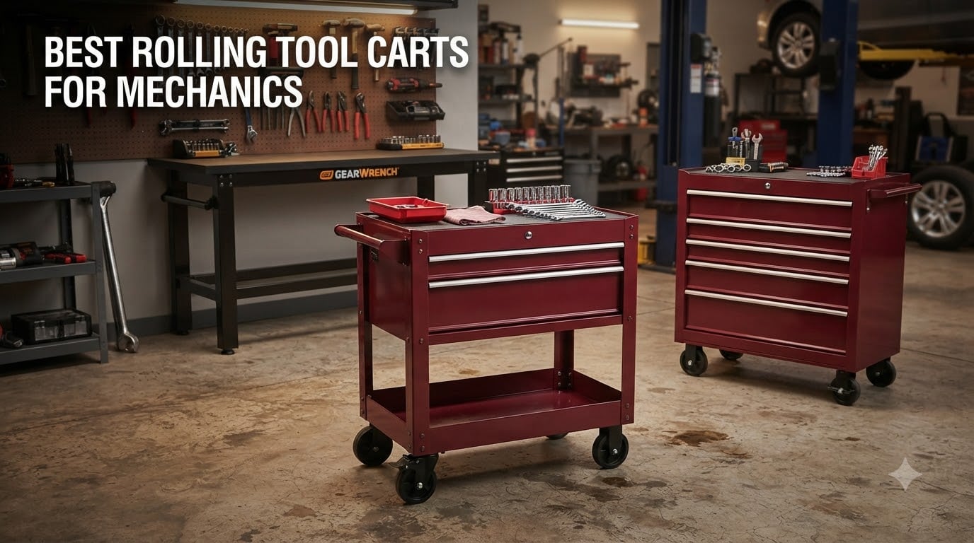 best rolling tool carts for mechanics