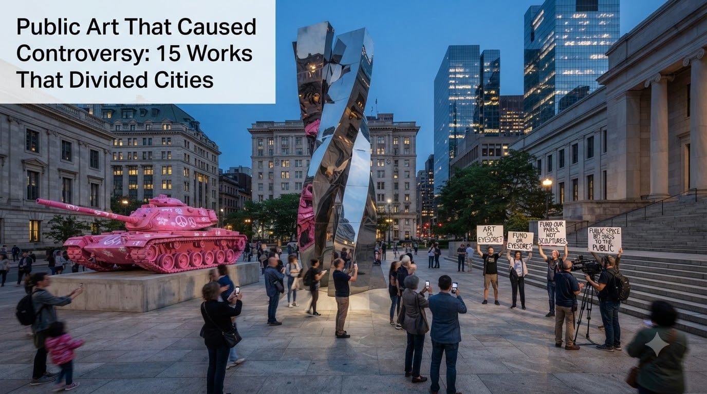 Public Art That Caused Controversy: 15 Works That Divided Cities