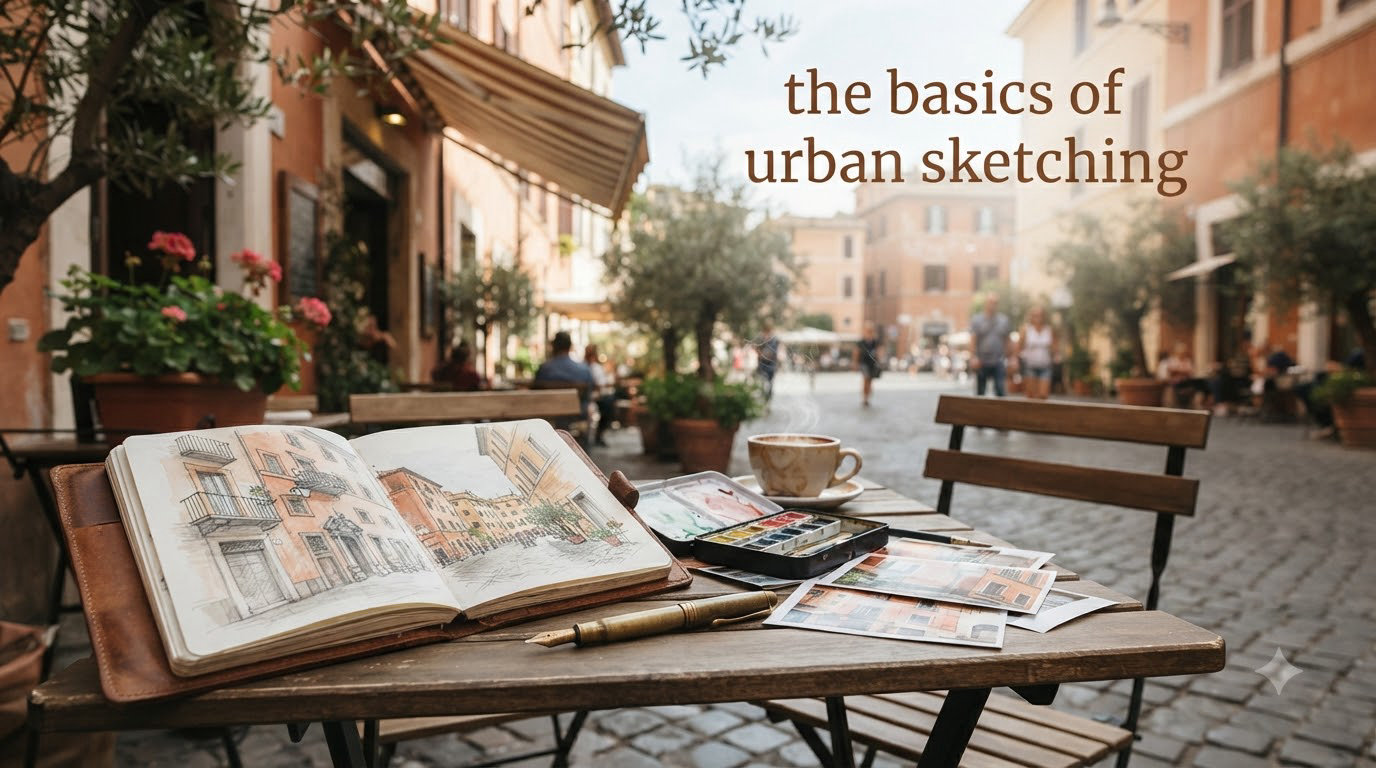 the basics of urban sketching