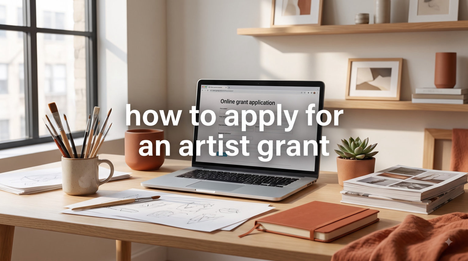 how to apply for an artist grant