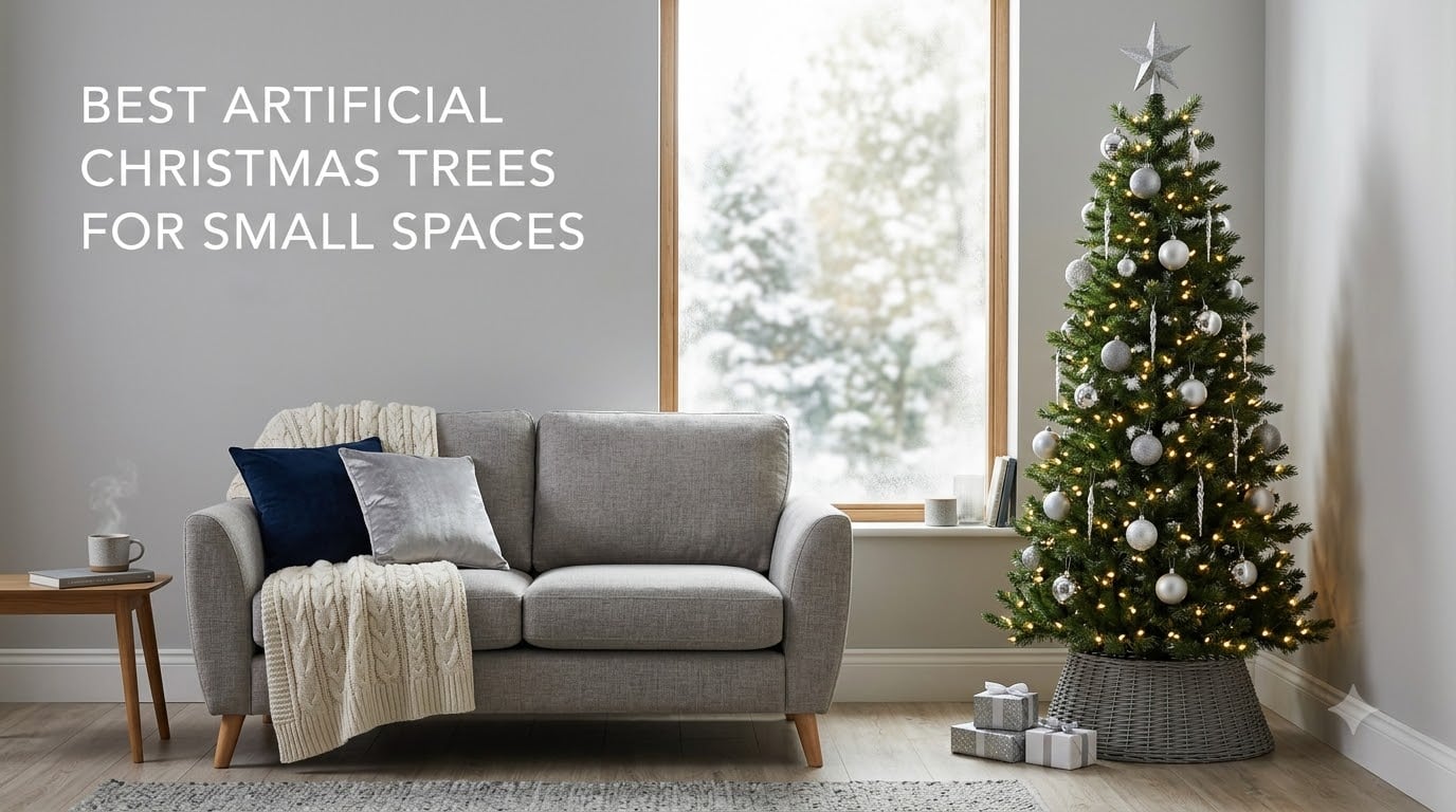 best artificial christmas trees for small spaces