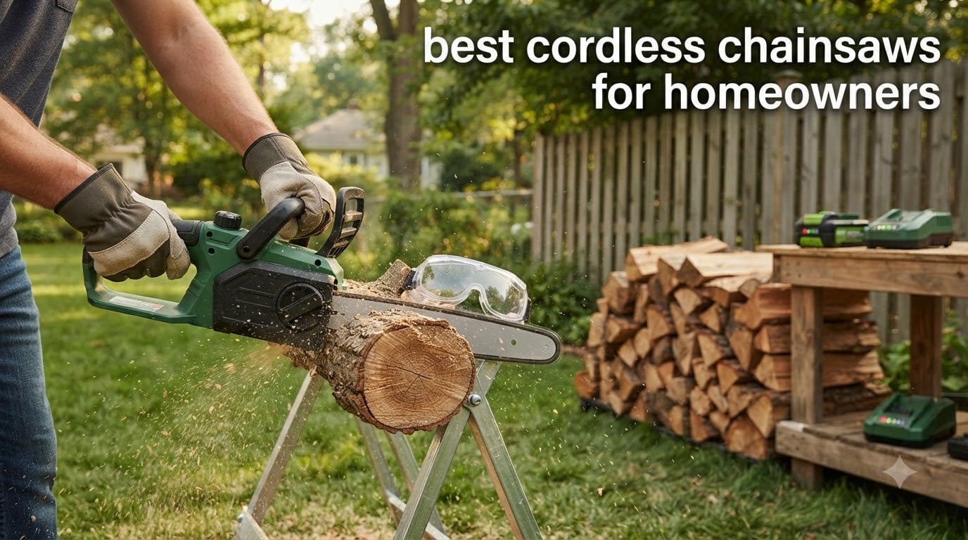 best cordless chainsaws for homeowners