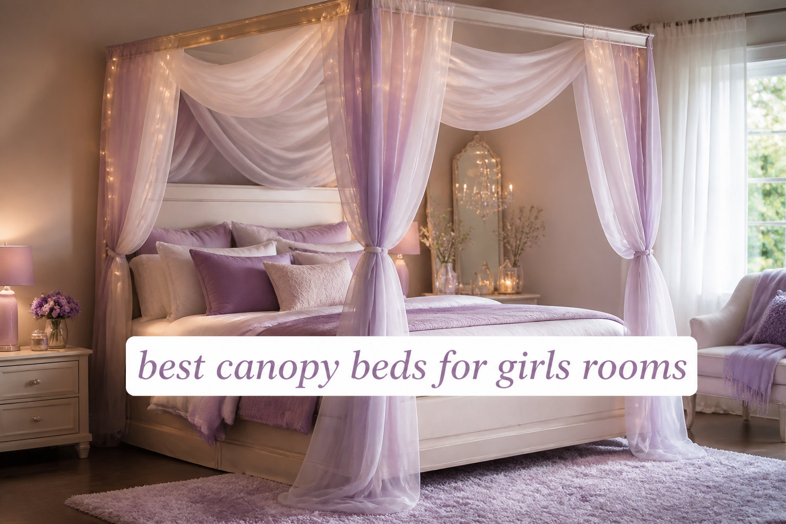 best canopy beds for girls rooms