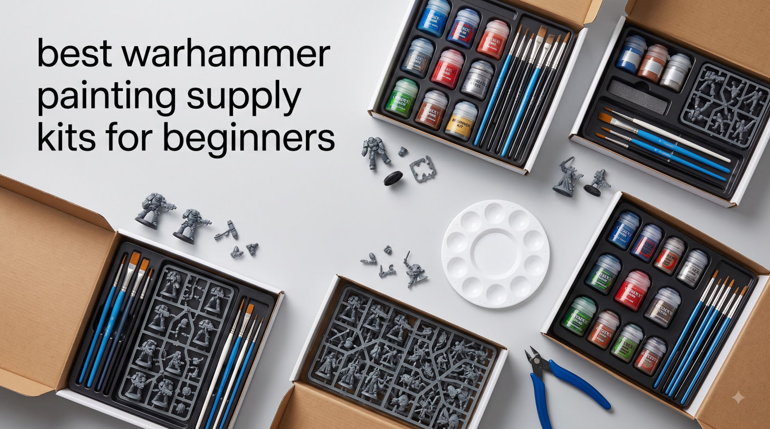 best warhammer painting supply kits for beginners