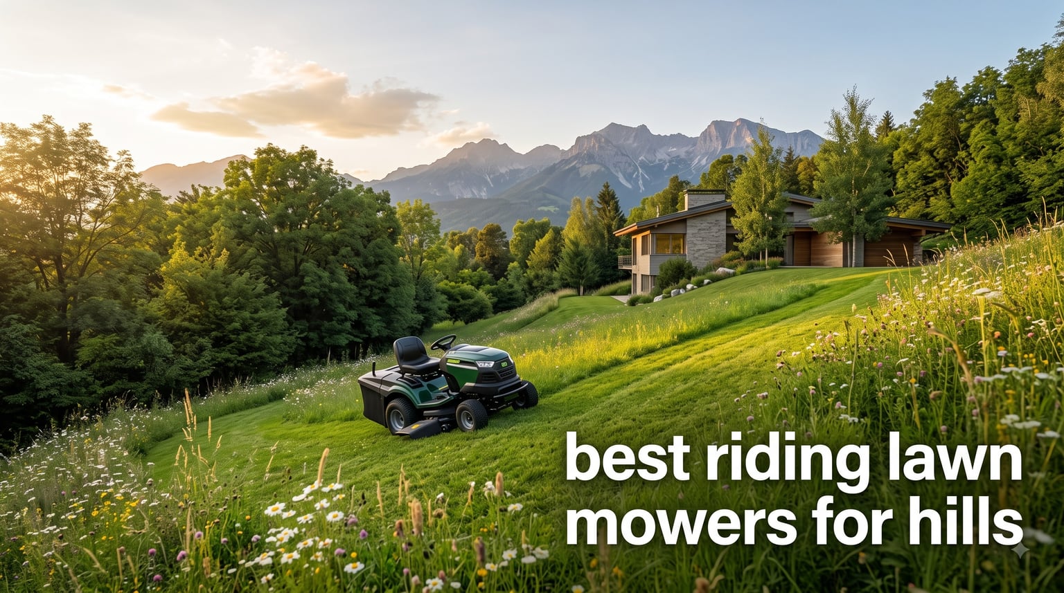 best riding lawn mowers for hills