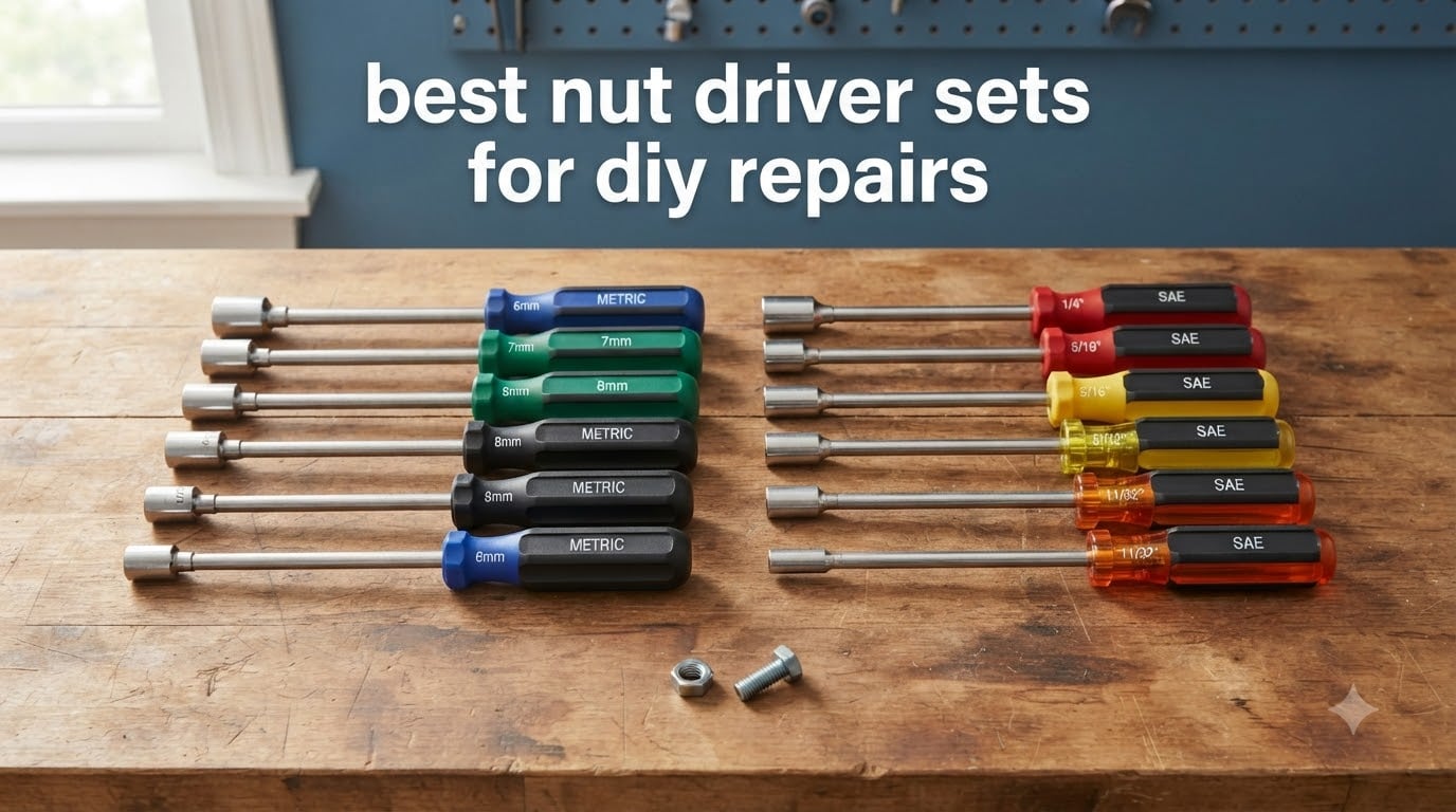 best nut driver sets for diy repairs