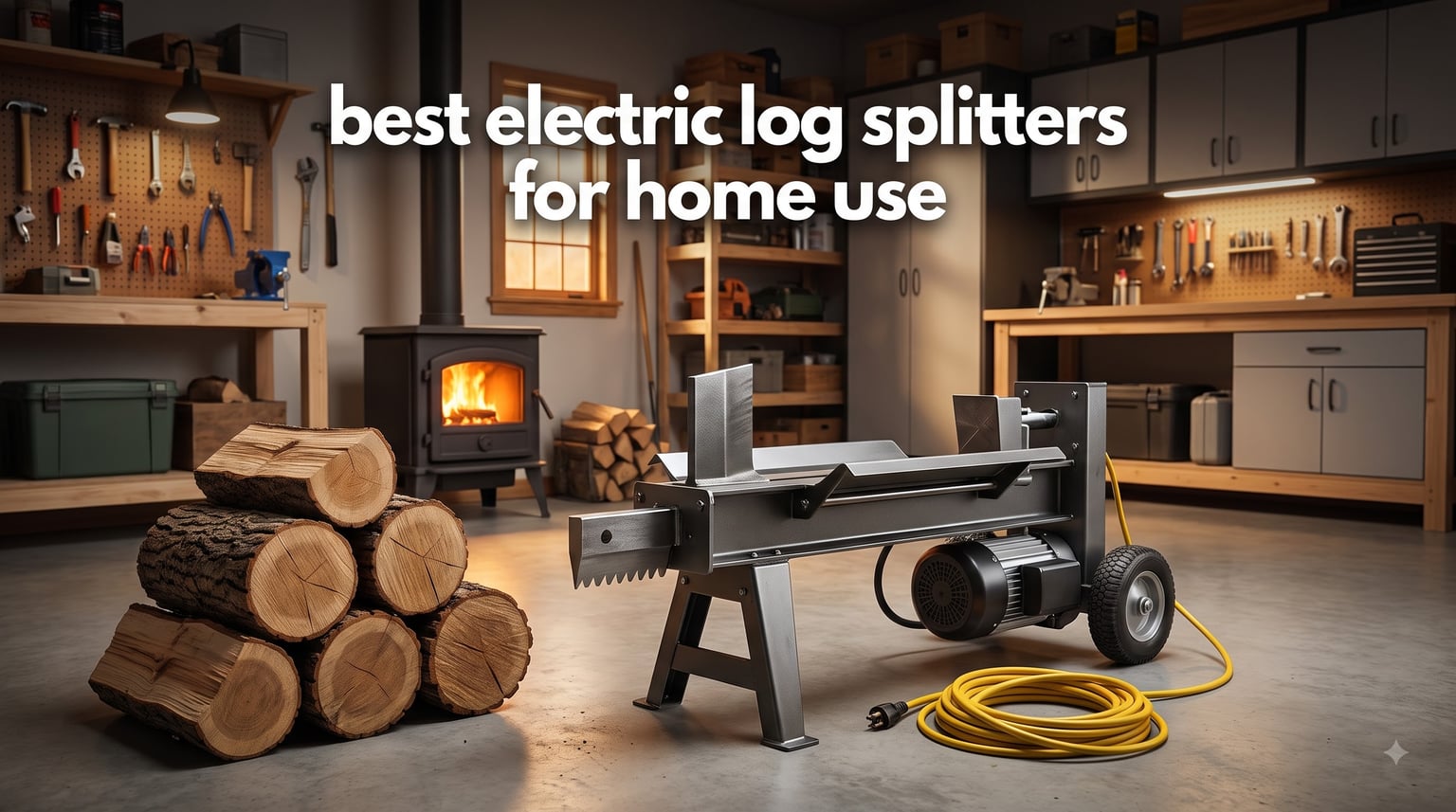 best electric log splitters for home use
