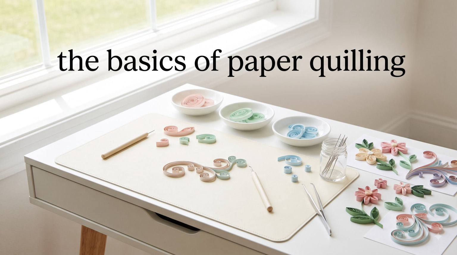 the basics of paper quilling