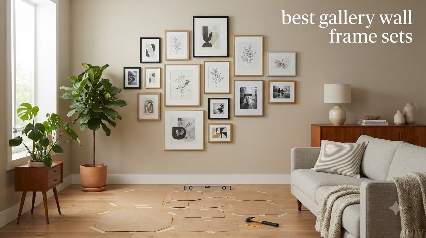 best gallery wall frame sets