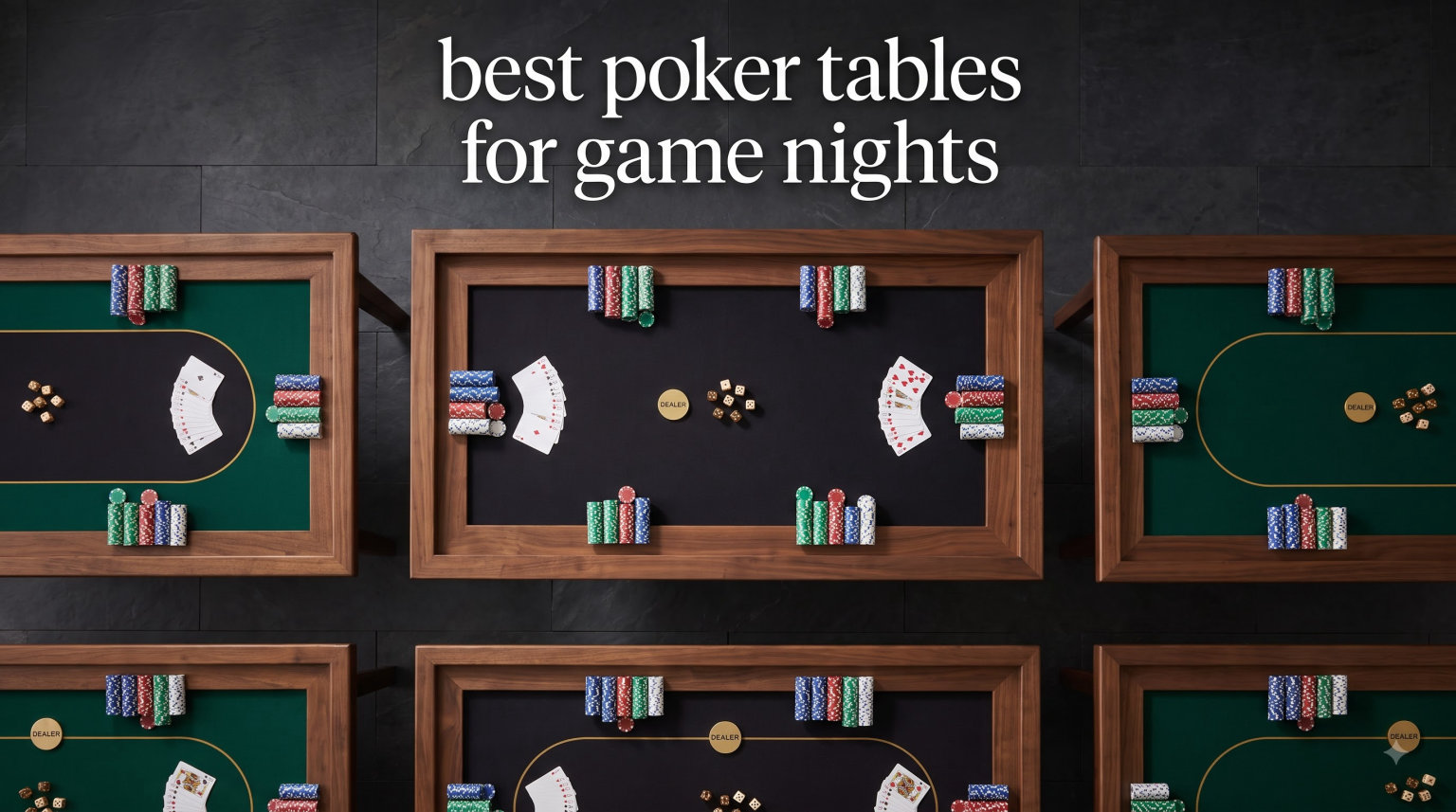 best poker tables for game nights