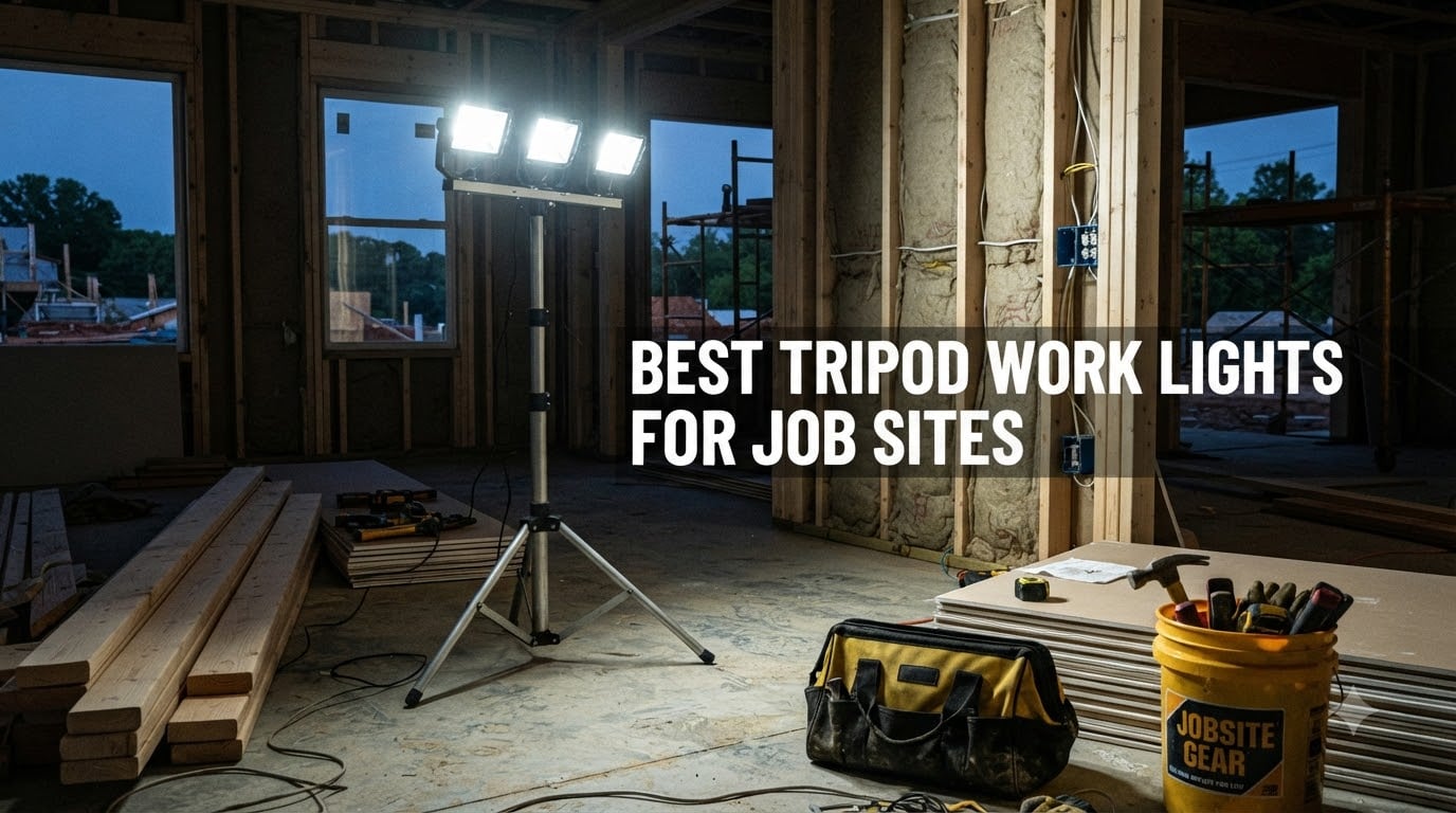 best tripod work lights for job sites