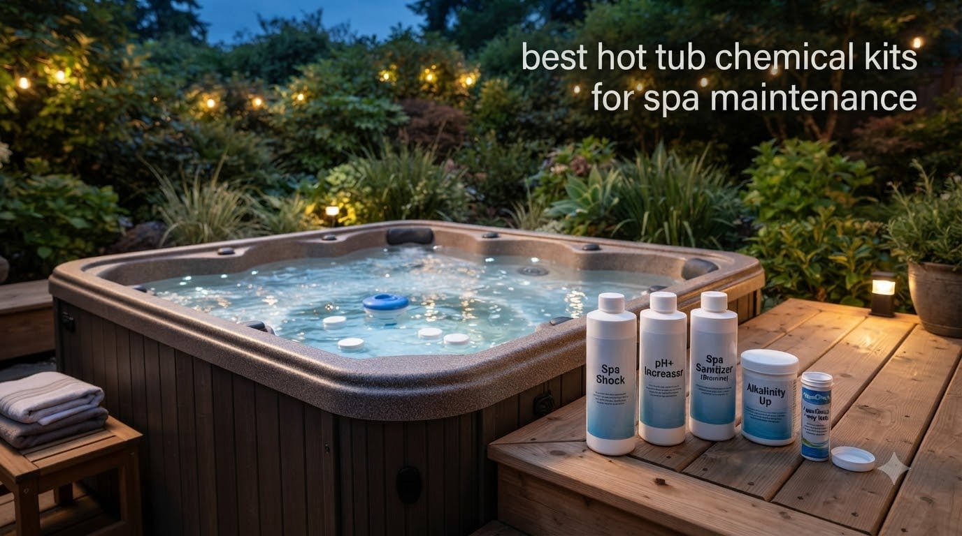 best hot tub chemical kits for spa maintenance