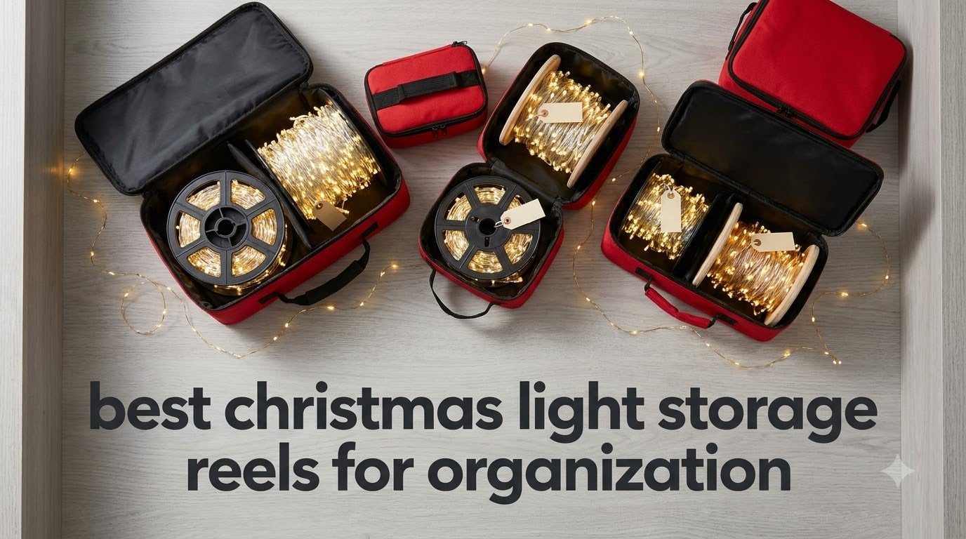 best christmas light storage reels for organization