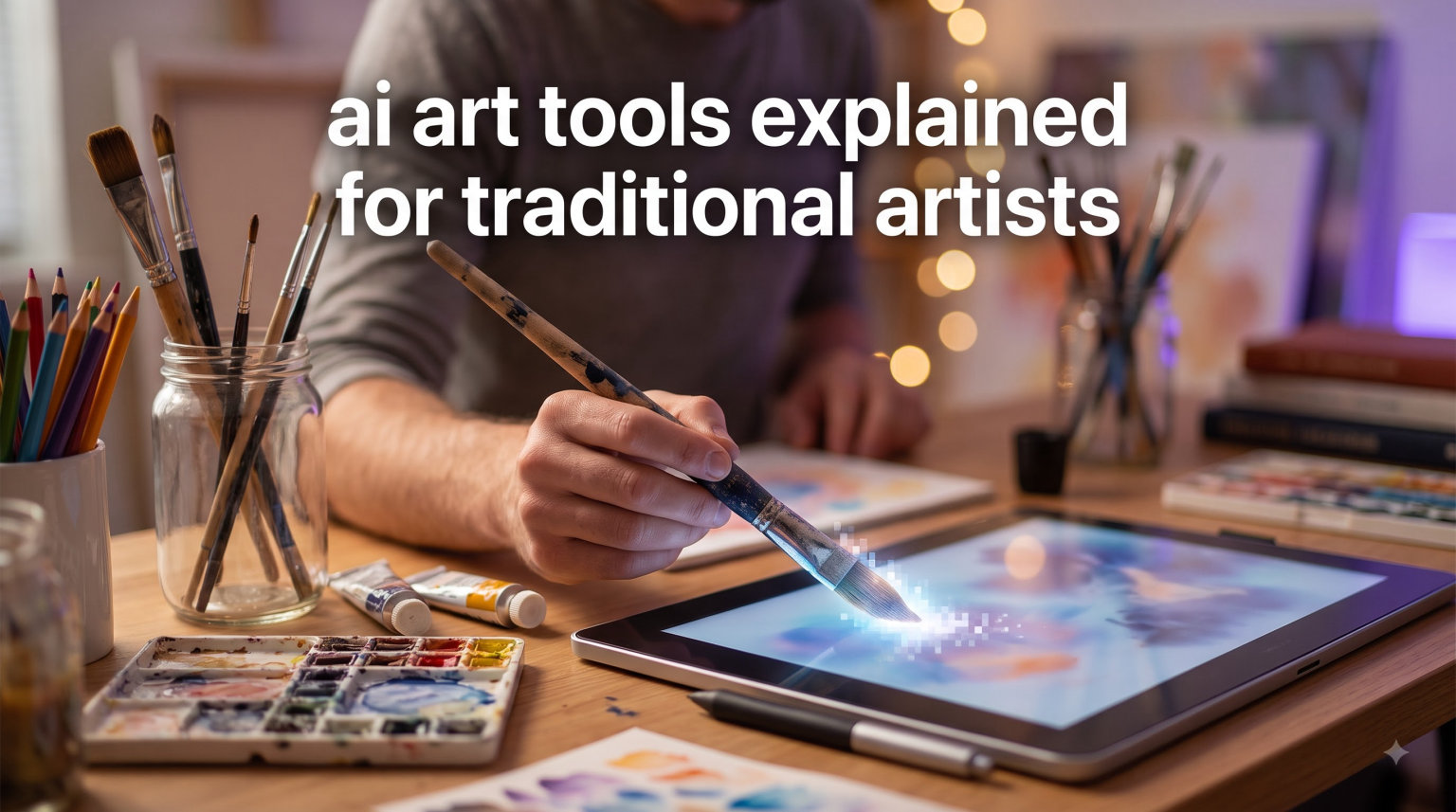 ai art tools explained for traditional artists