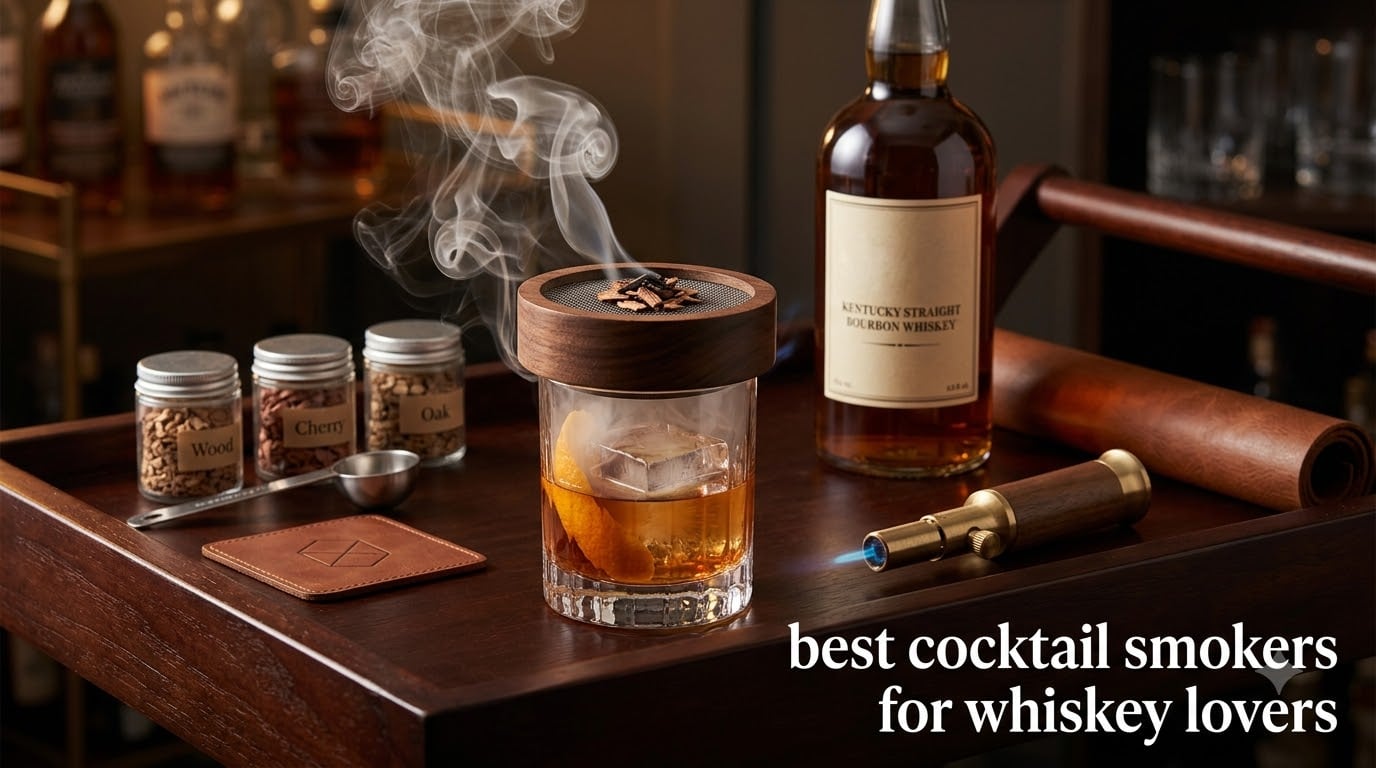 best cocktail smokers for whiskey lovers