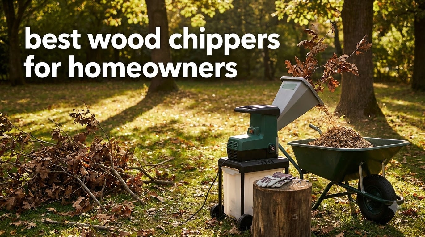 best wood chippers for homeowners