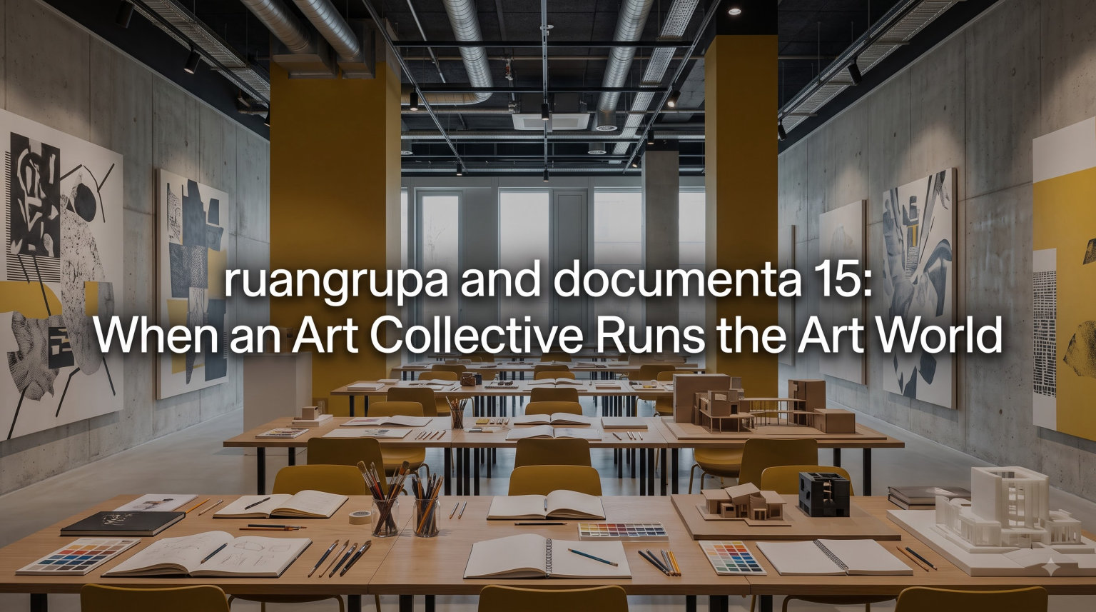 ruangrupa and documenta 15: When an Art Collective Runs the Art World