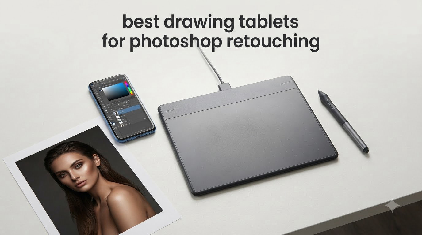 best drawing tablets for photoshop retouching