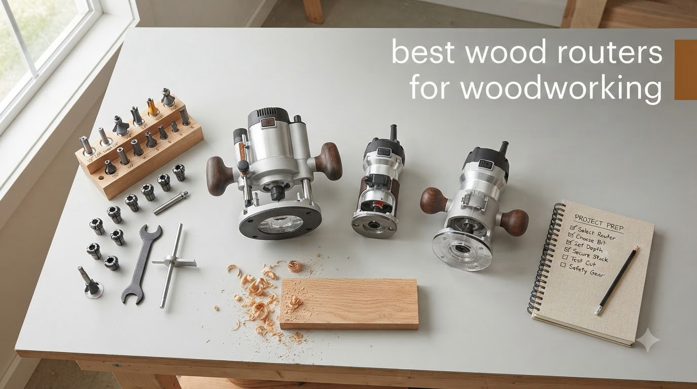 best wood routers for woodworking