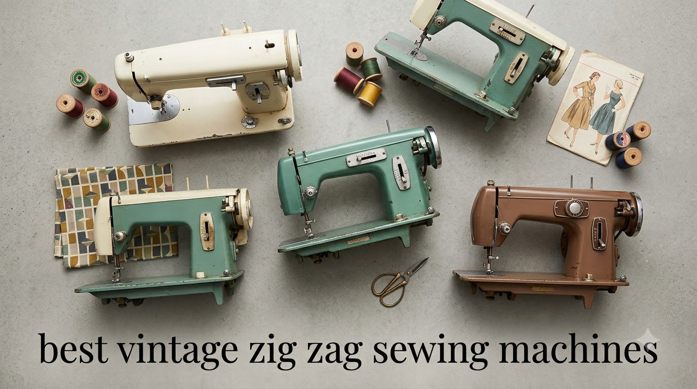 best vintage zig zag sewing machines