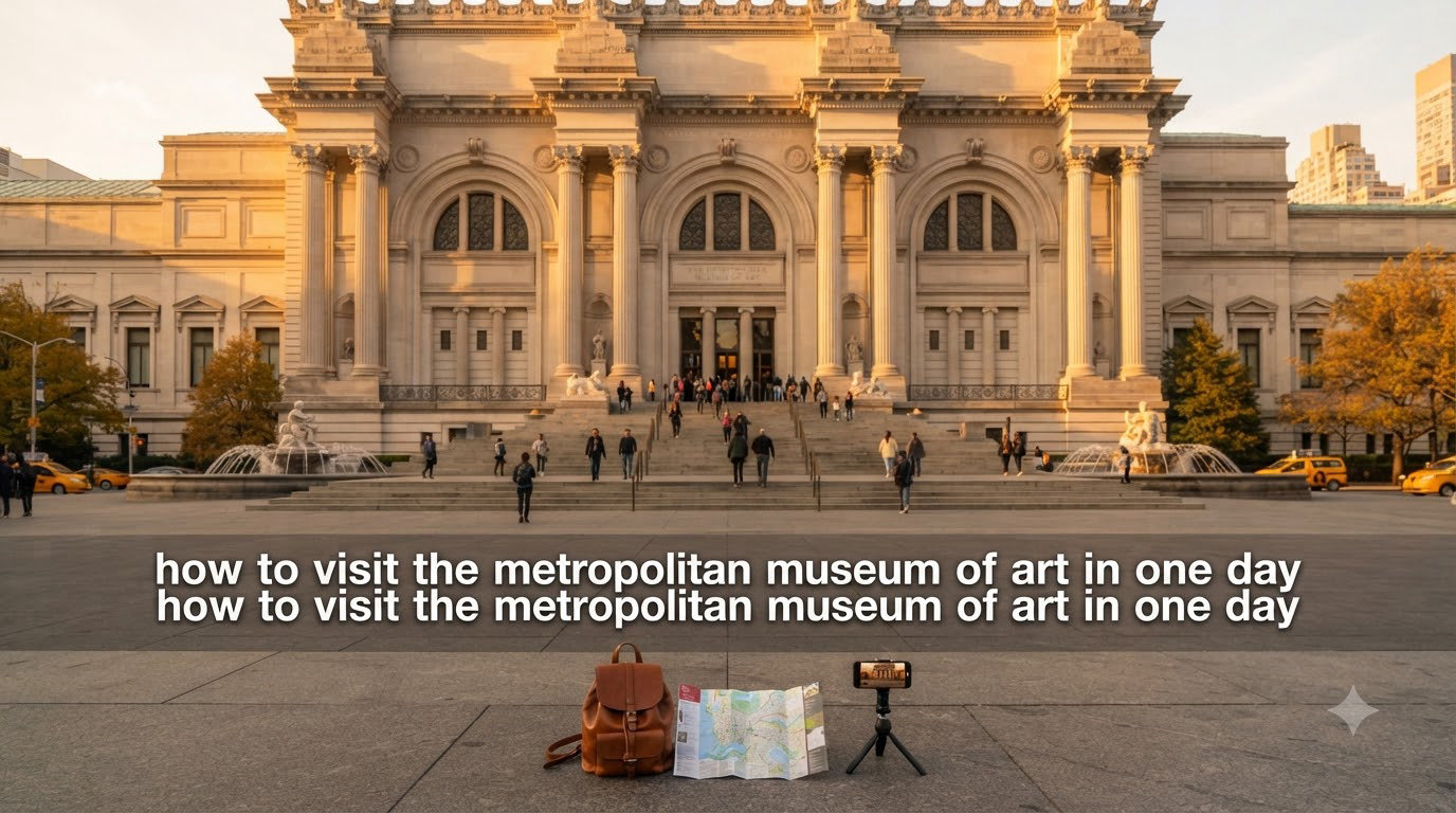 how to visit the metropolitan museum of art in one day