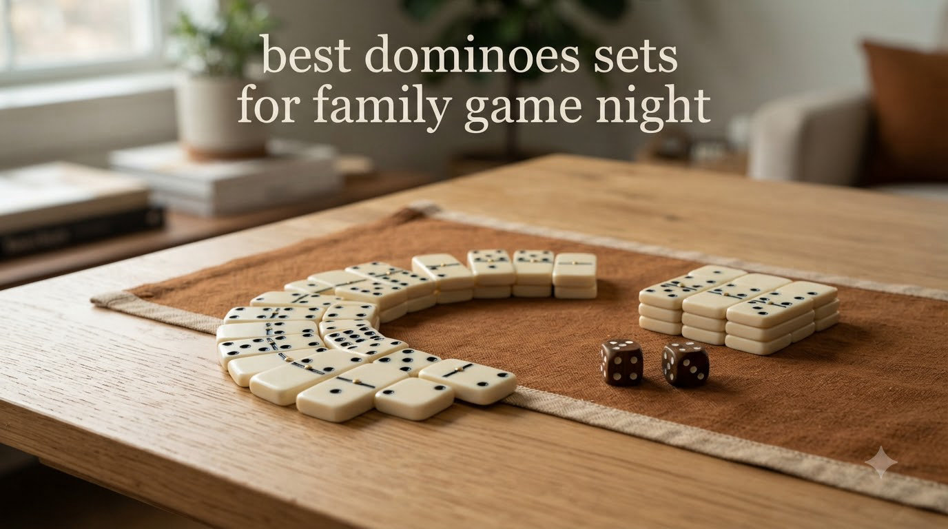 best dominoes sets for family game night