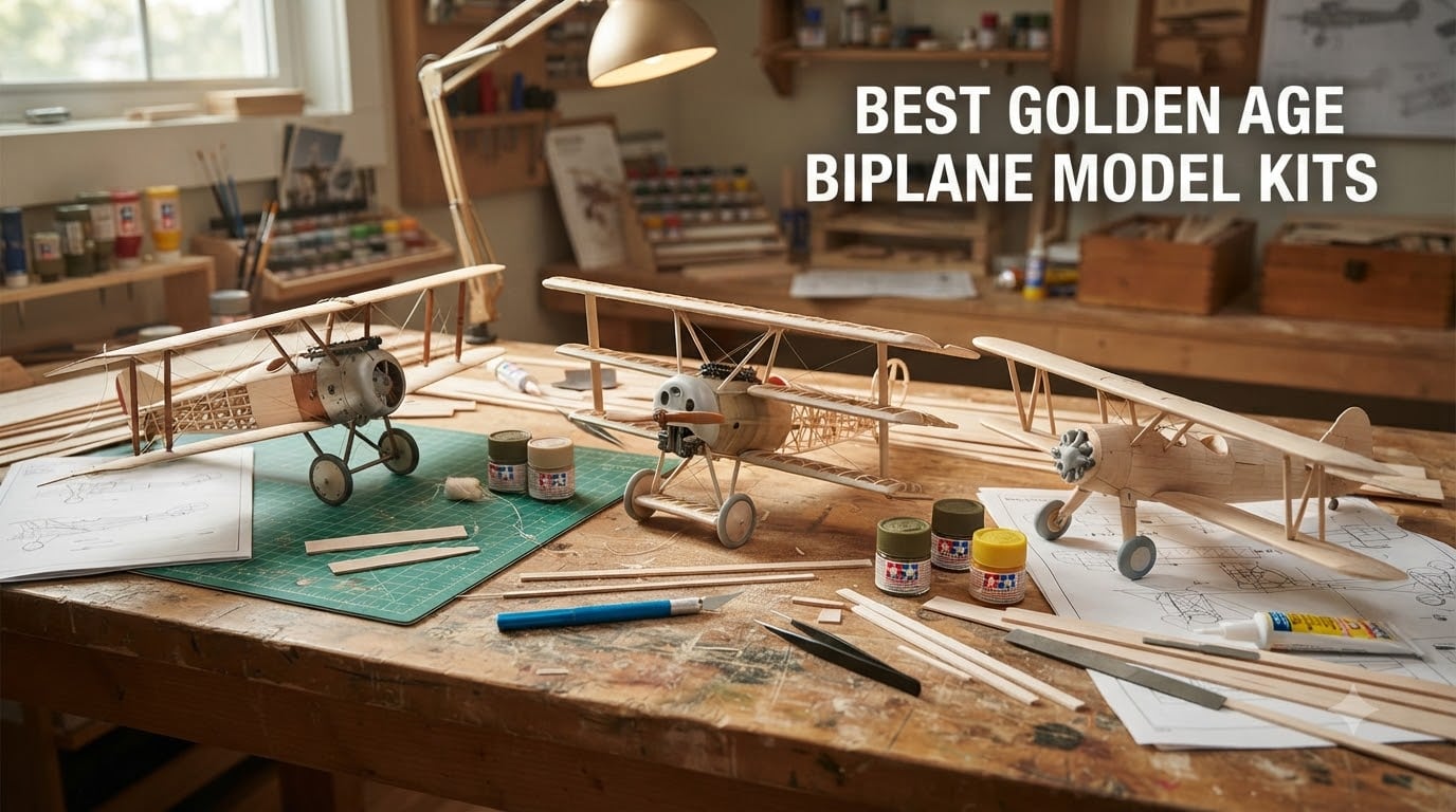 best golden age biplane model kits