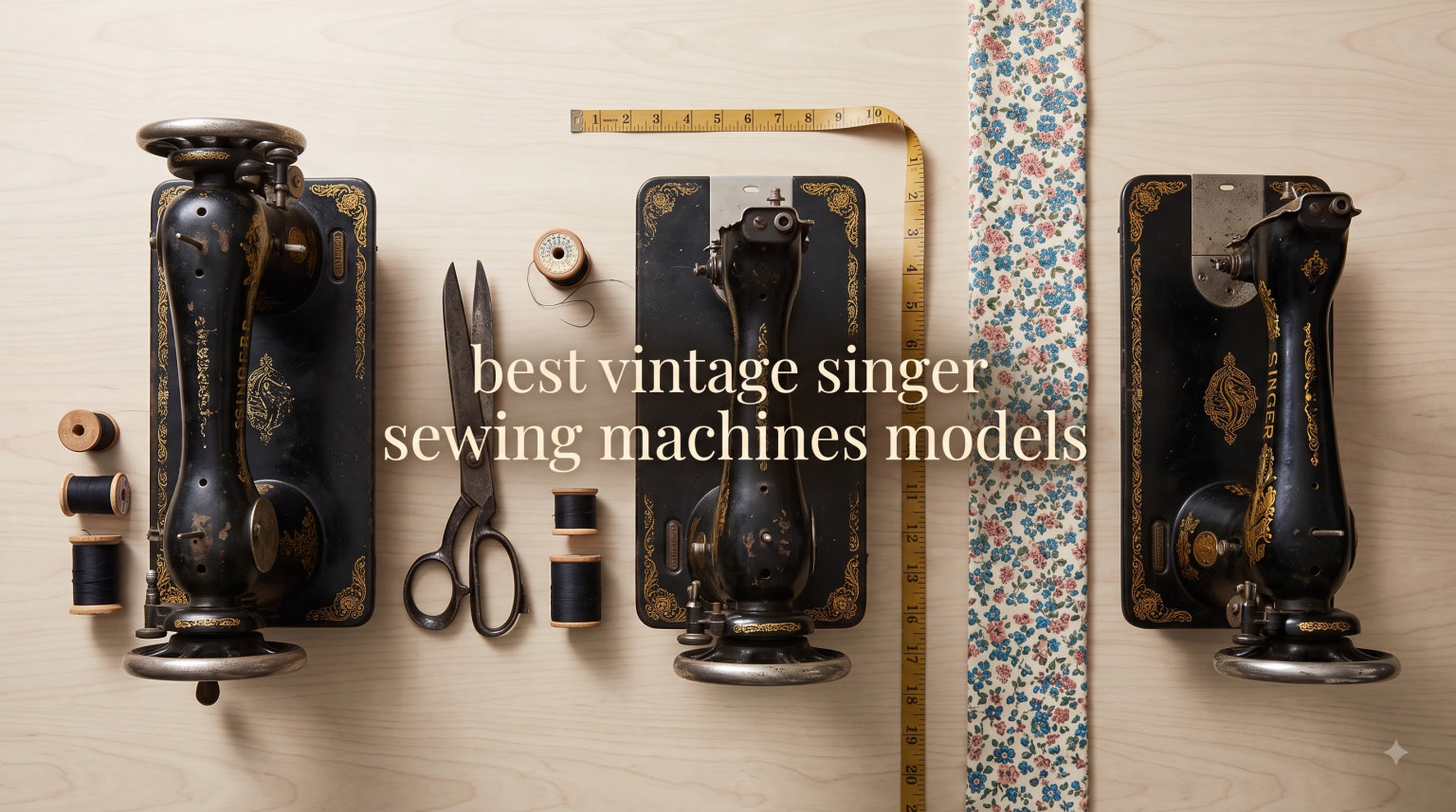 best vintage singer sewing machines models