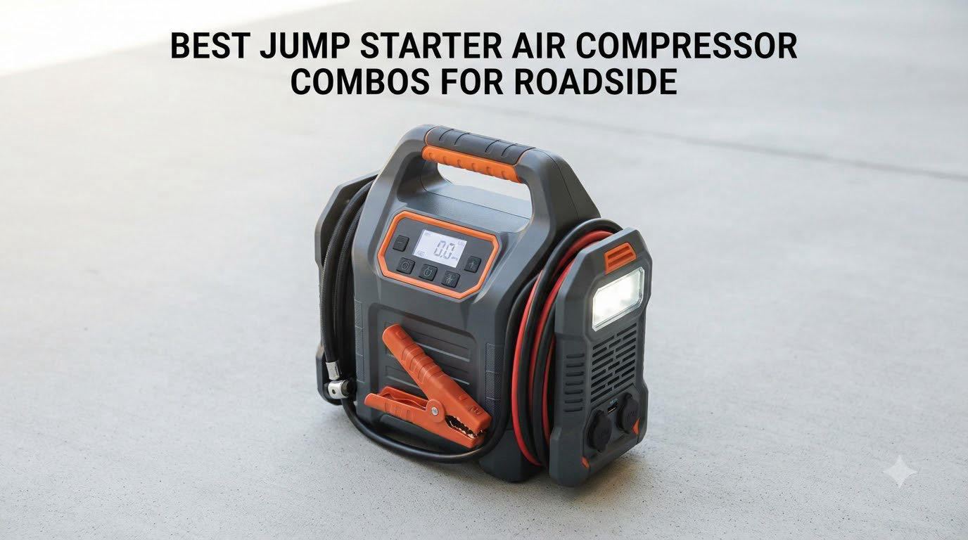 best jump starter air compressor combos for roadside