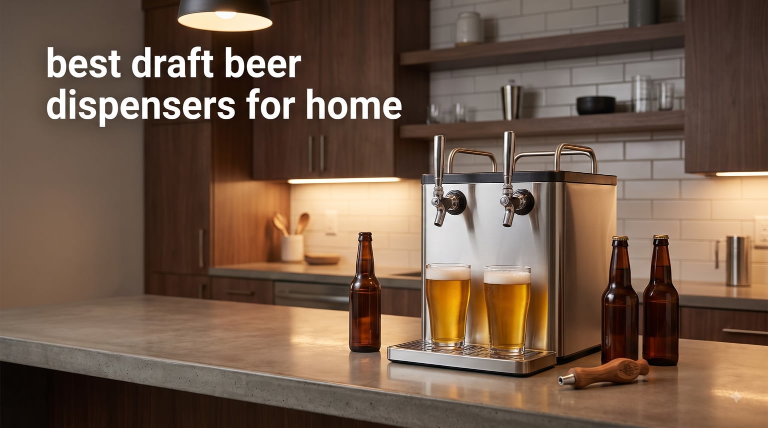 best draft beer dispensers for home