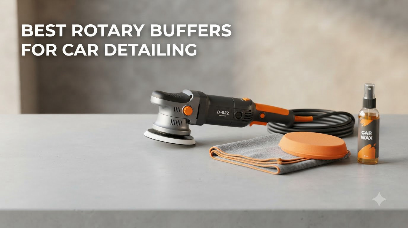 best rotary buffers for car detailing