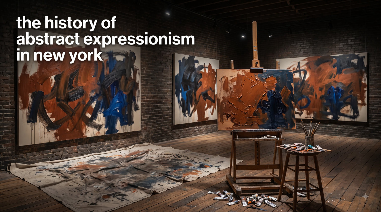 the history of abstract expressionism in new york